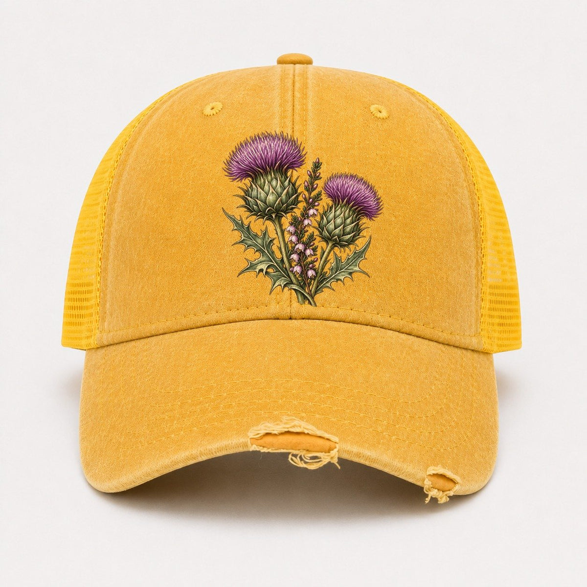 Yellow — front view