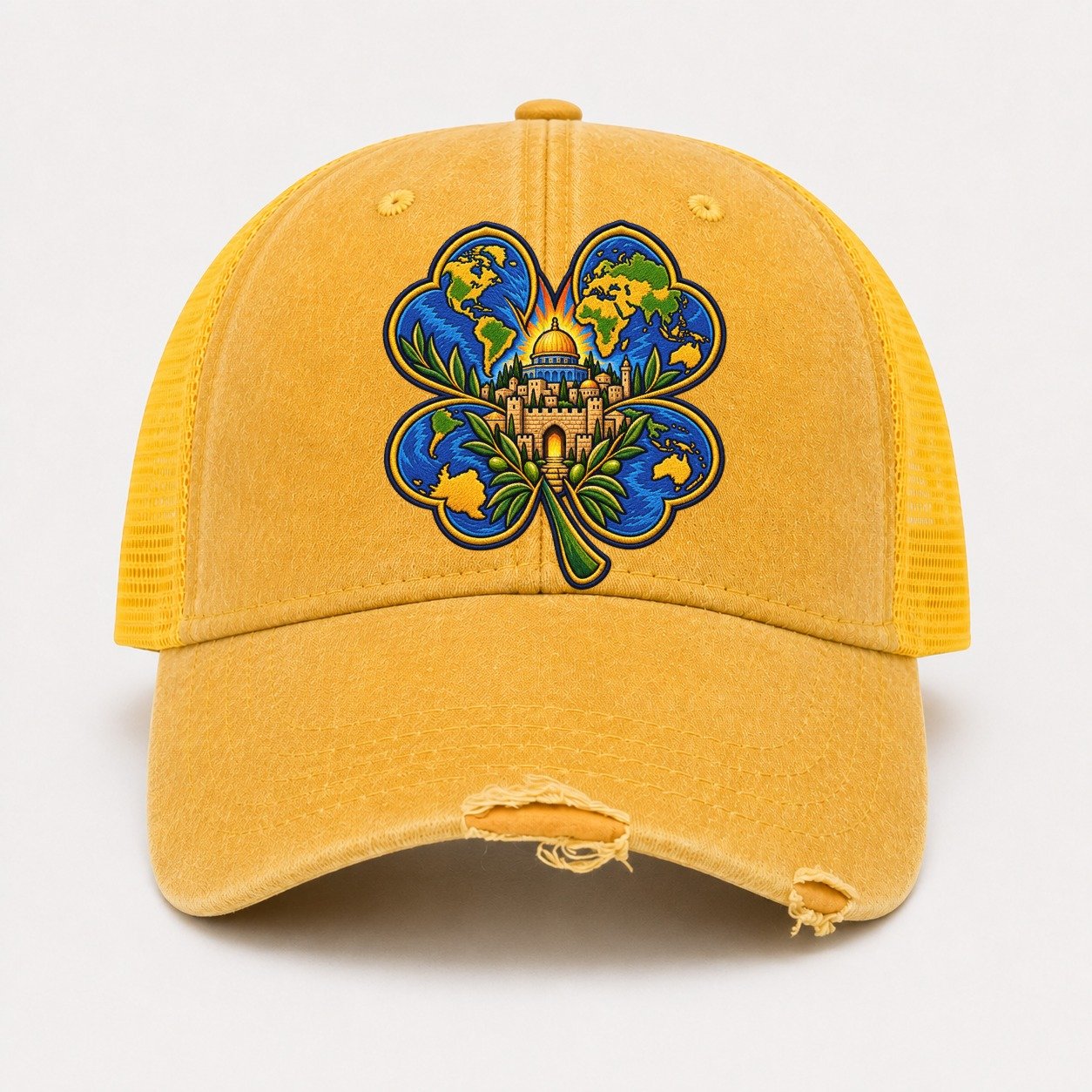 Yellow — front view