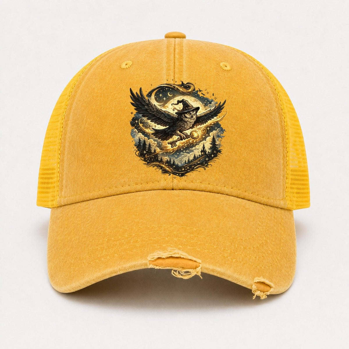 Yellow — front view