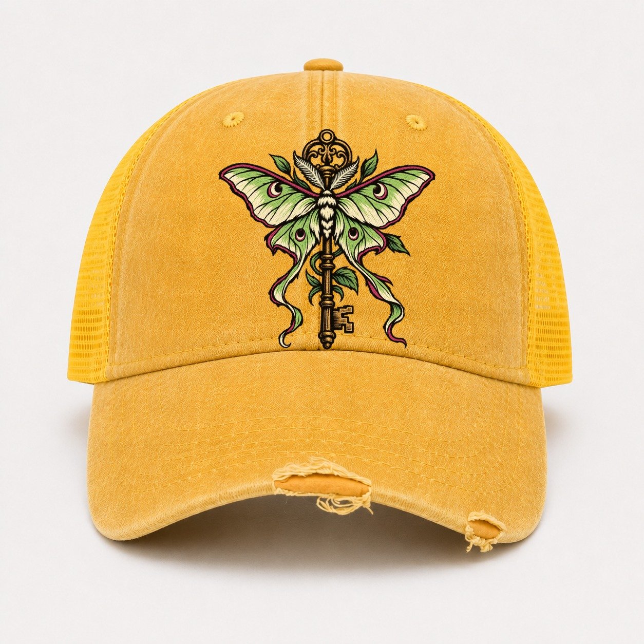 Yellow — front view