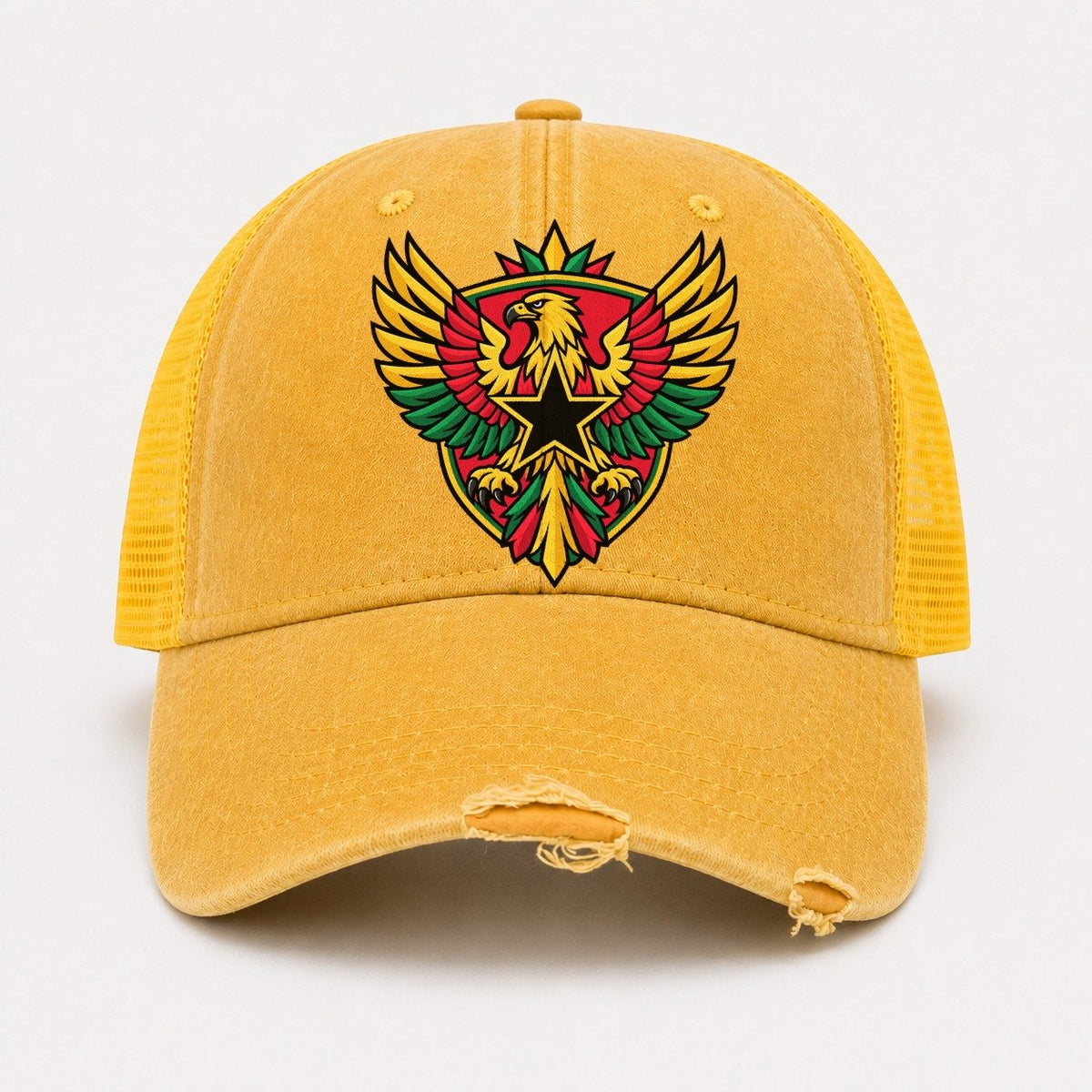 Yellow — front view