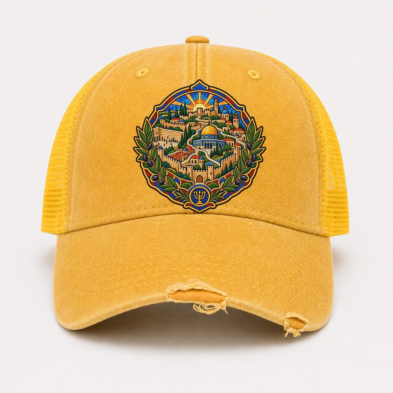 Yellow — front view