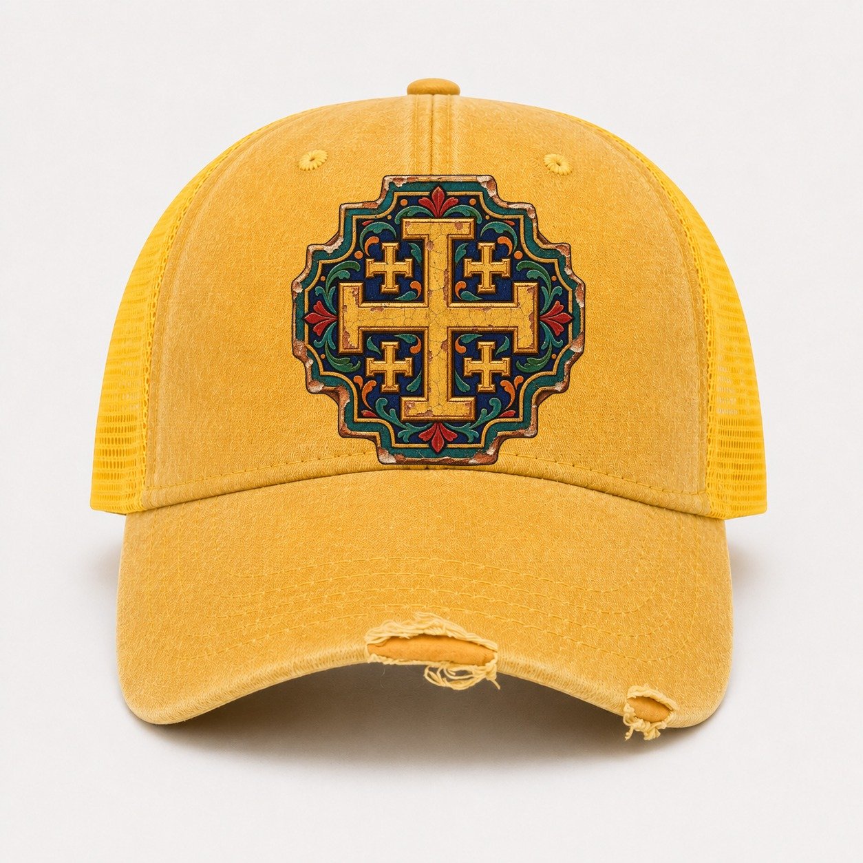 Yellow — front view