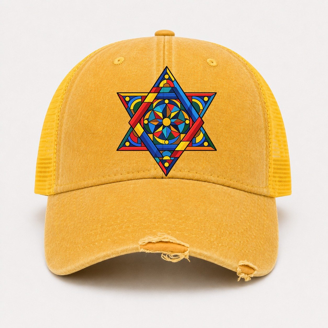 Yellow — front view