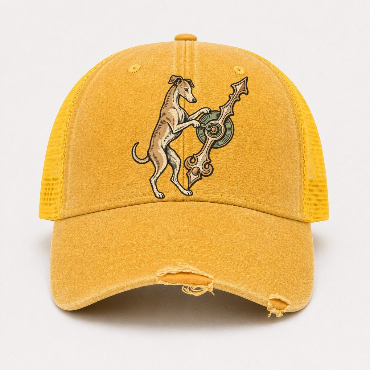 Yellow — front view