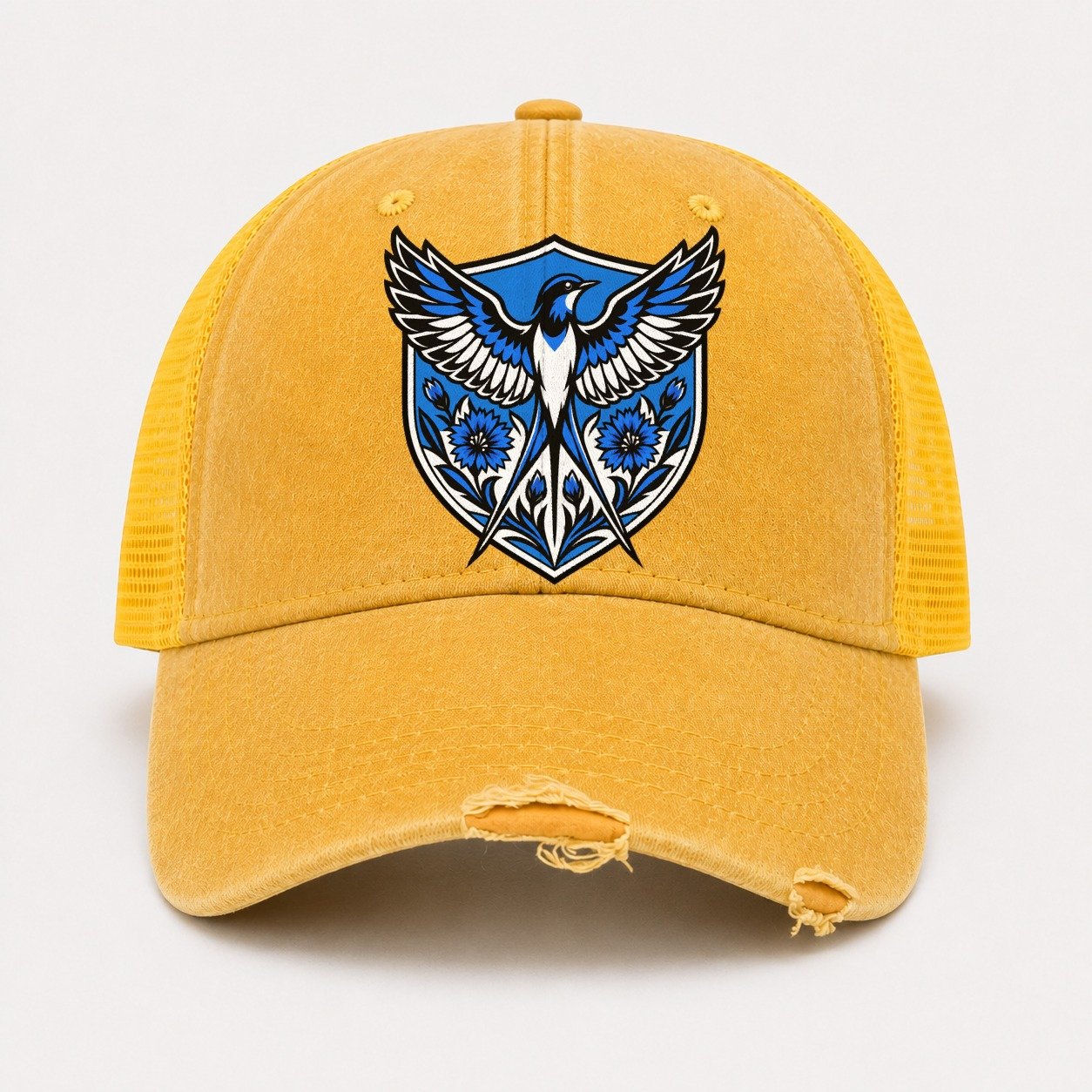 Yellow — front view