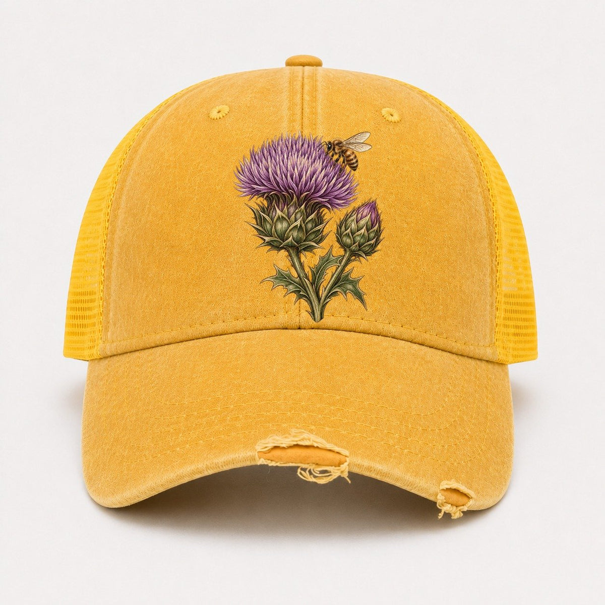 Yellow — front view