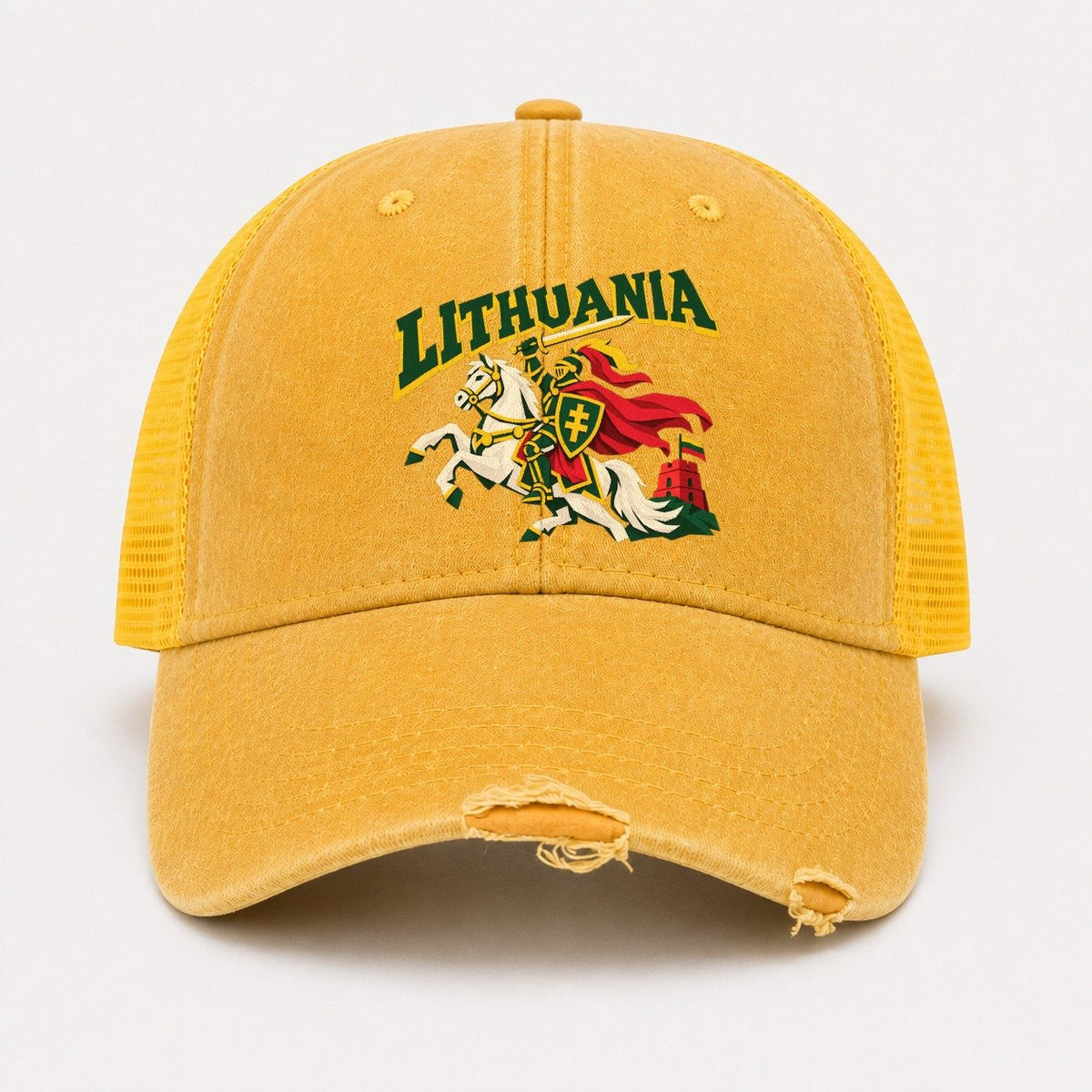 Yellow — front view