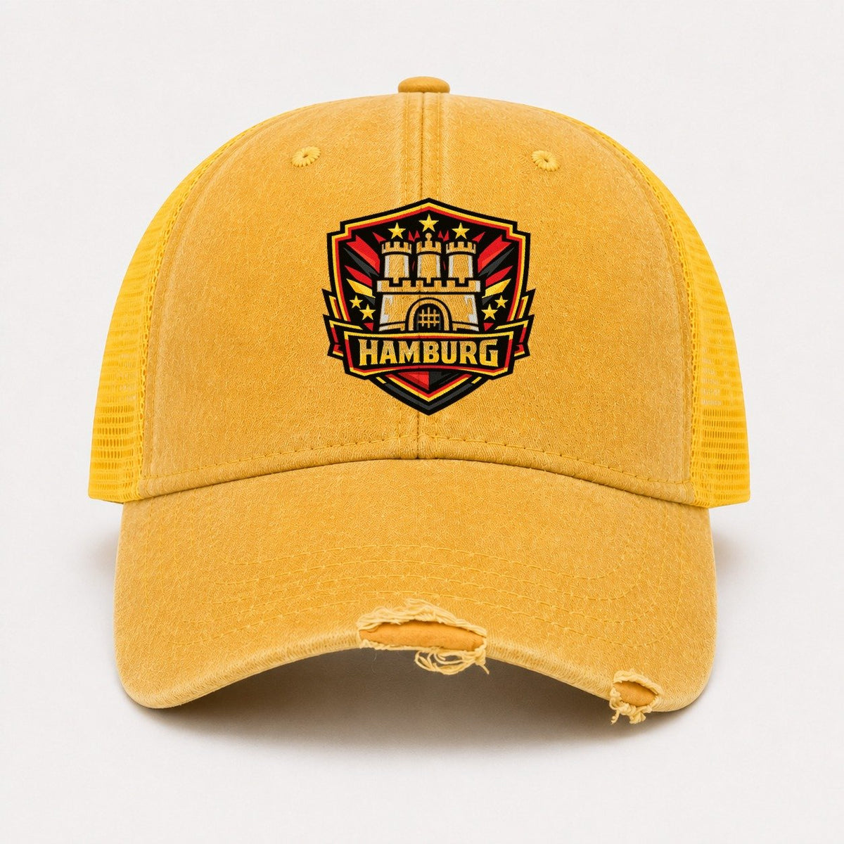 Yellow — front view