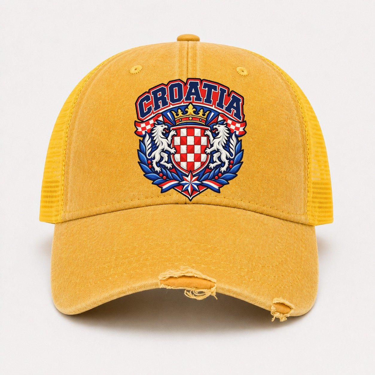Yellow — front view