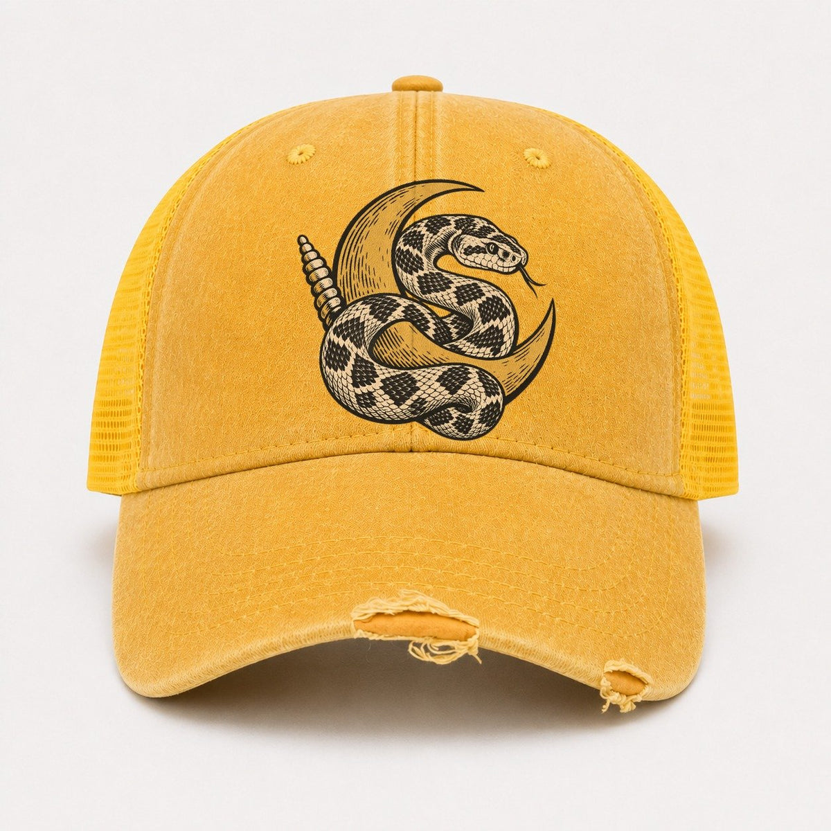 Yellow — front view