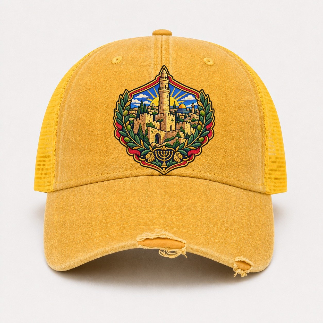 Yellow — front view