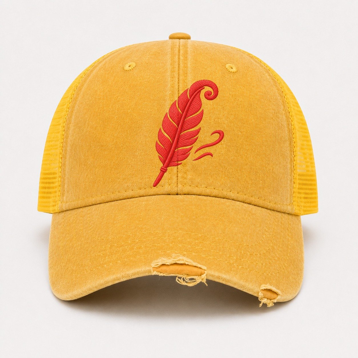 Yellow — front view