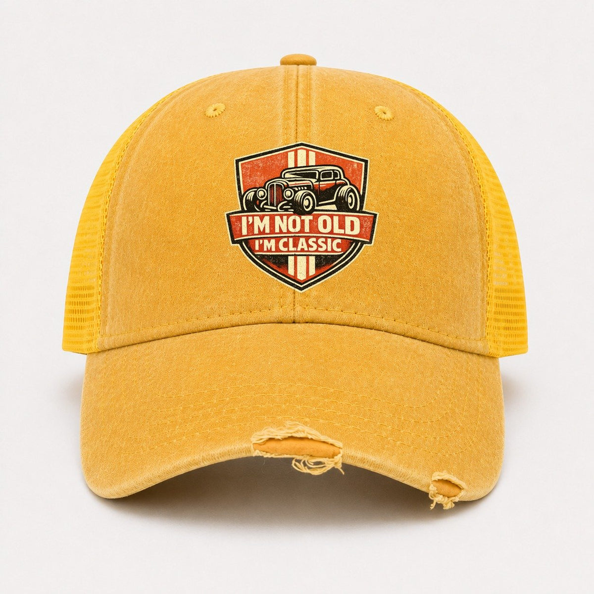 Yellow — front view