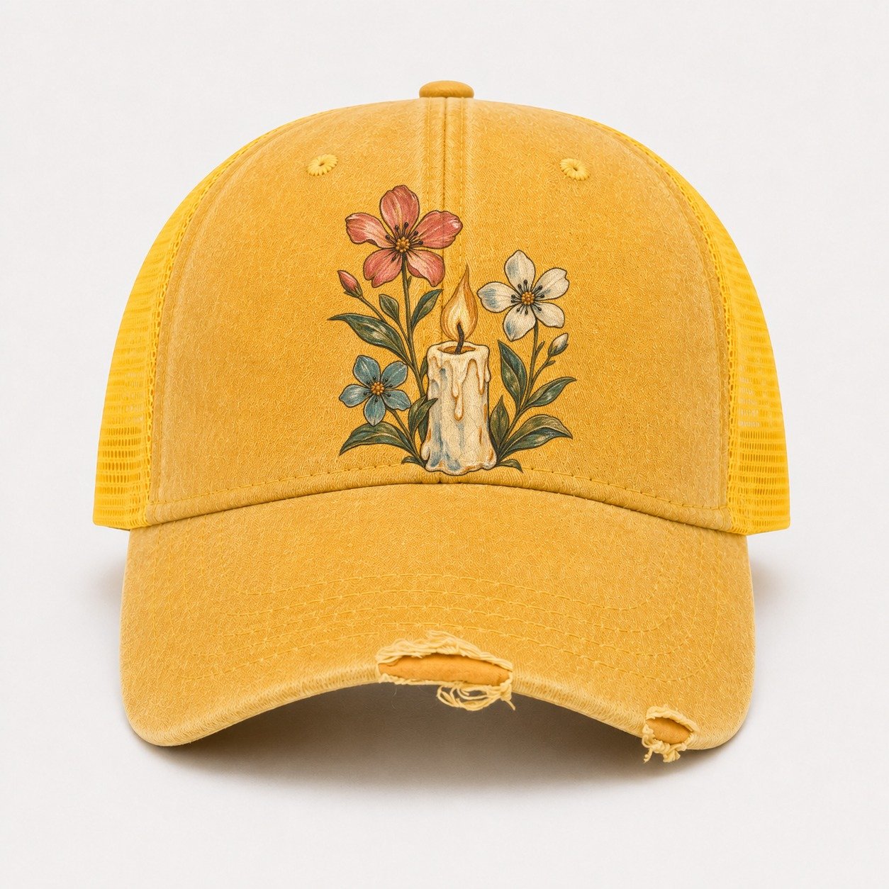 Yellow — front view