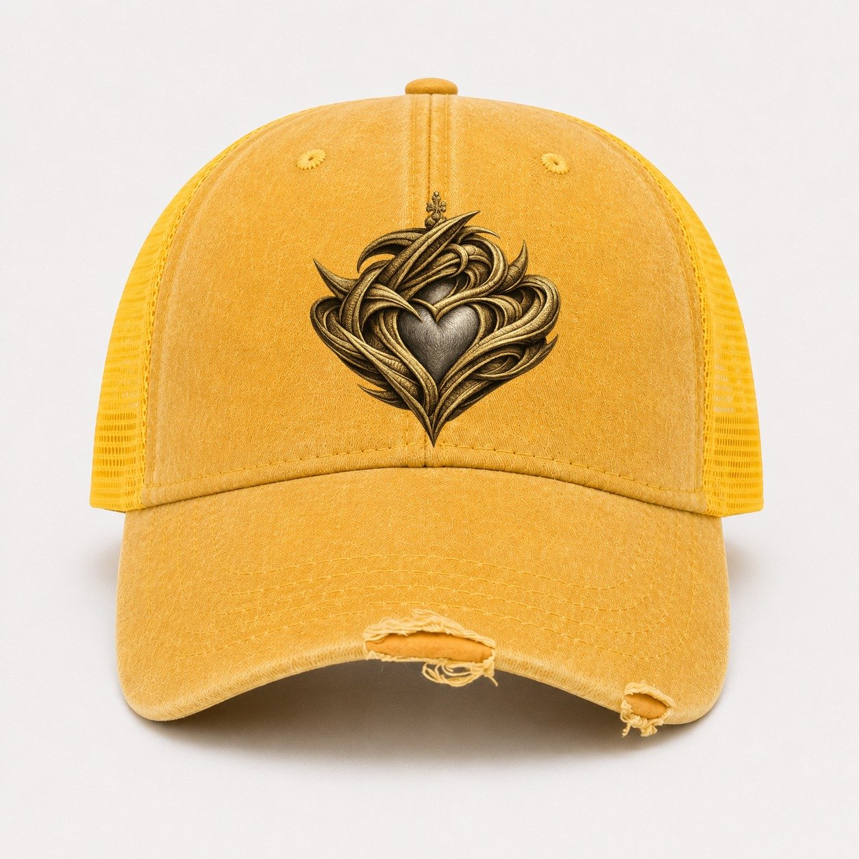 Yellow — front view