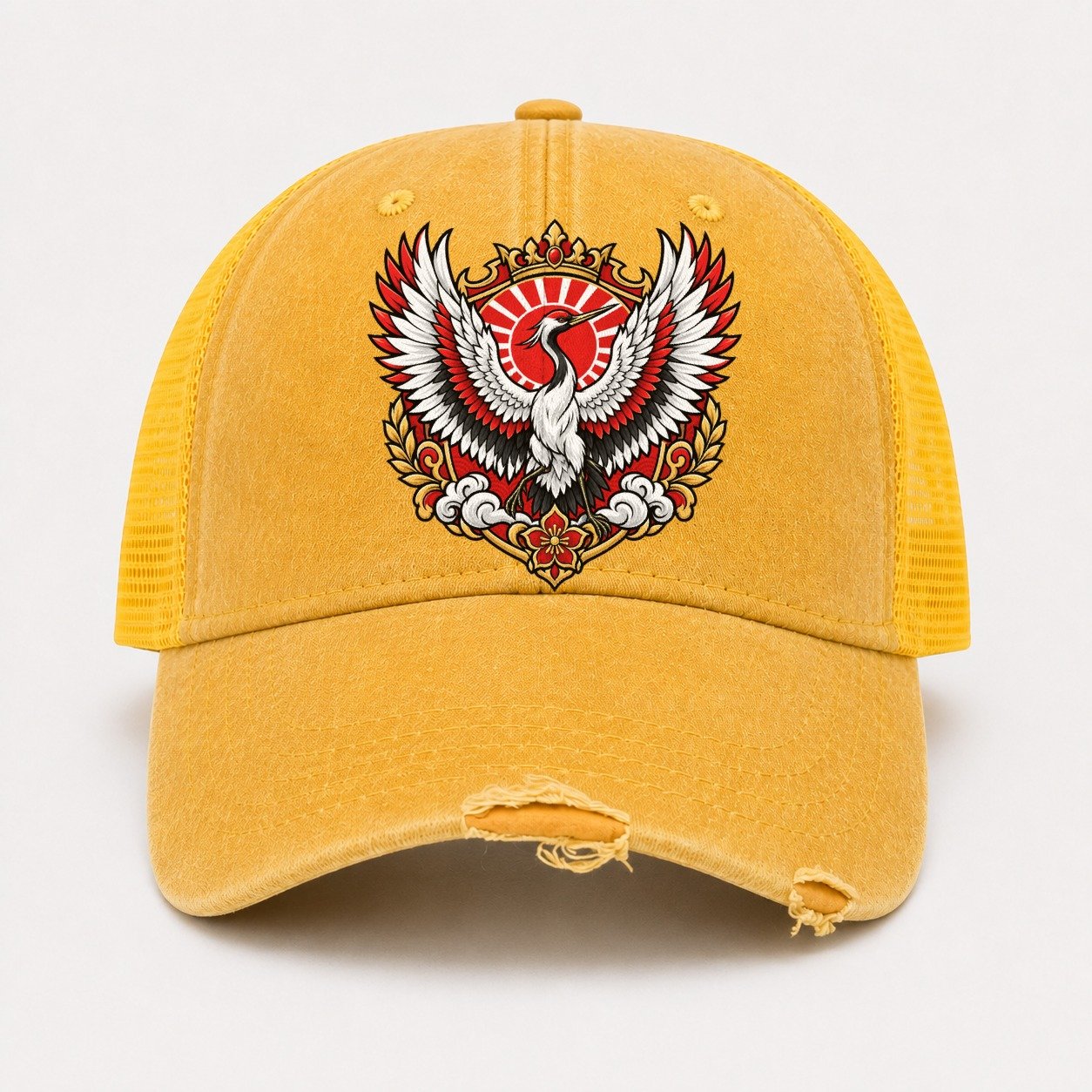 Yellow — front view