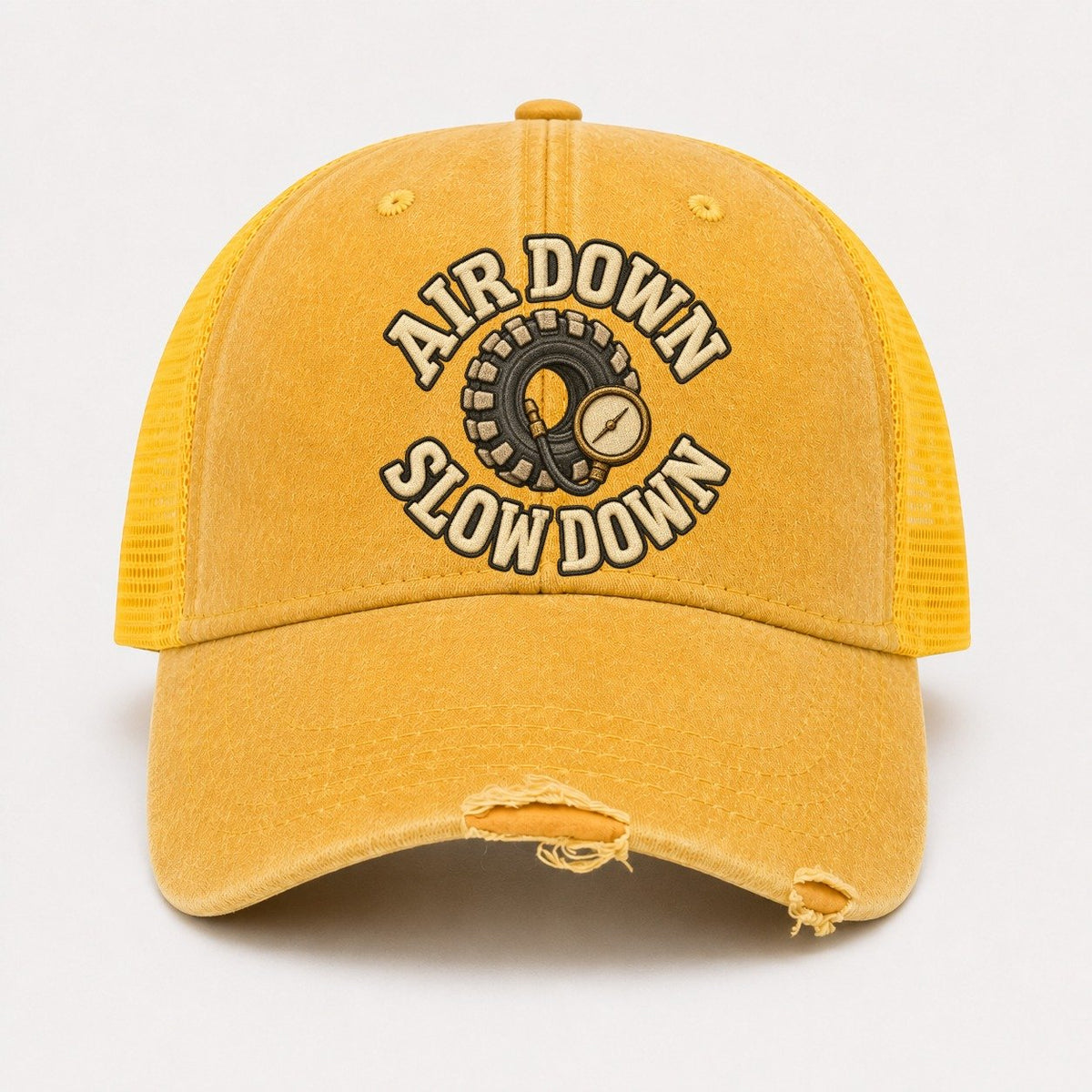 Yellow — front view