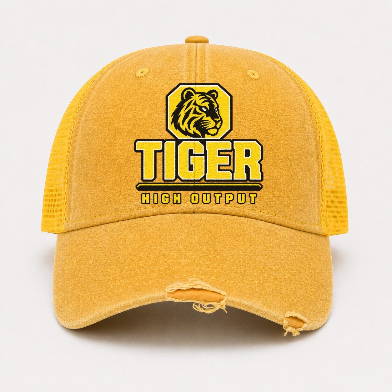 Yellow — front view