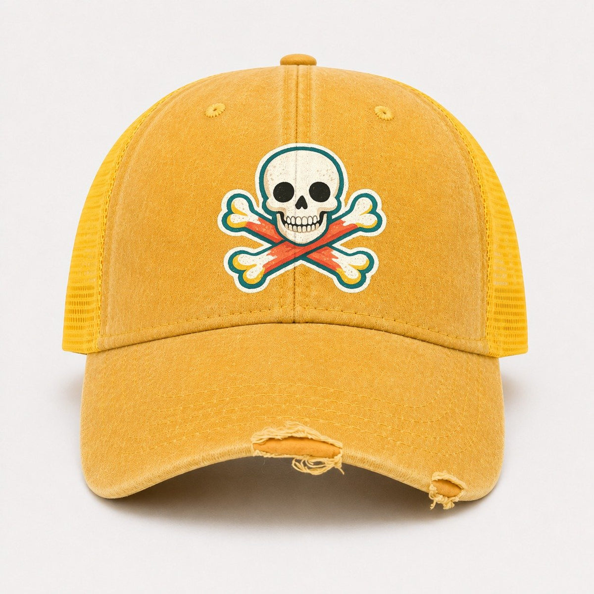 Yellow — front view