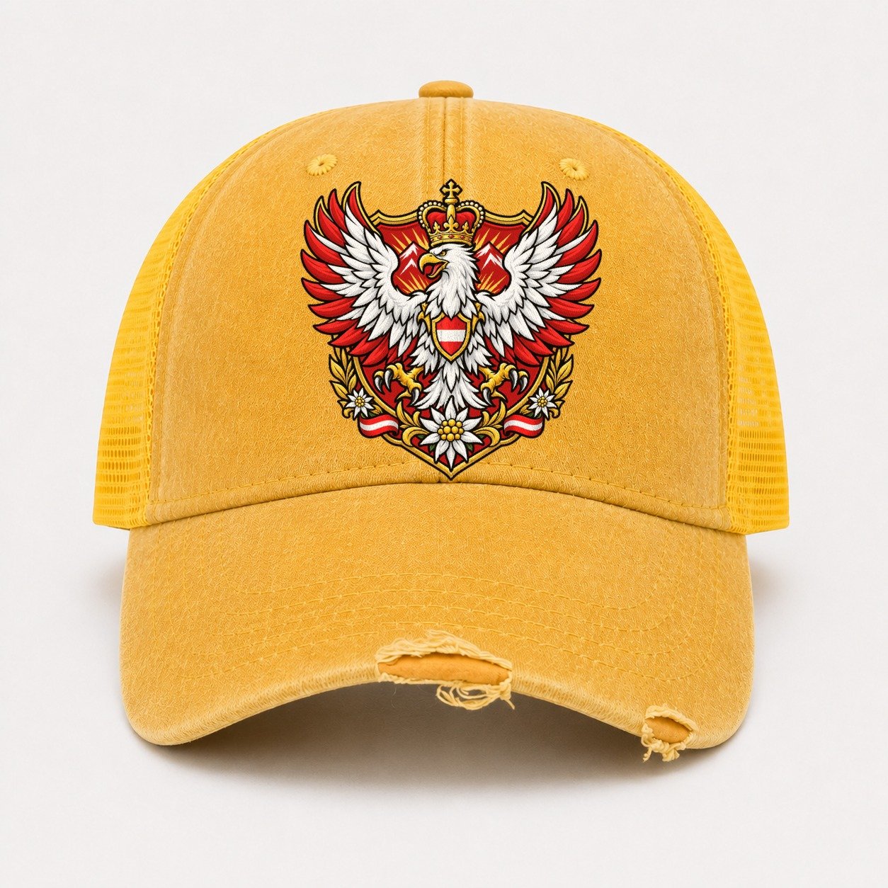 Yellow — front view