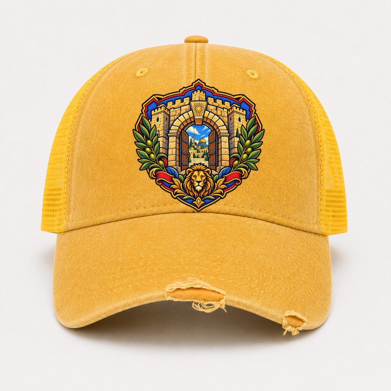 Yellow — front view