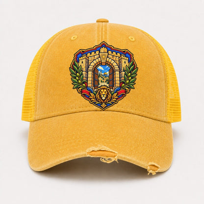 Yellow — front view