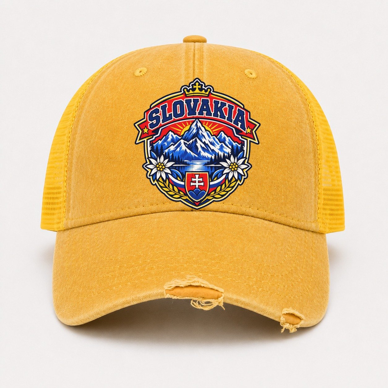 Yellow — front view