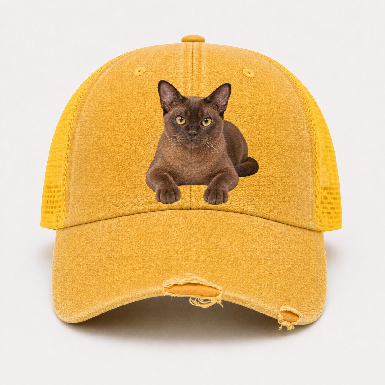 Yellow — front view