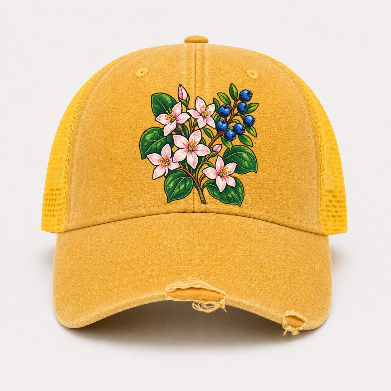 Yellow — front view