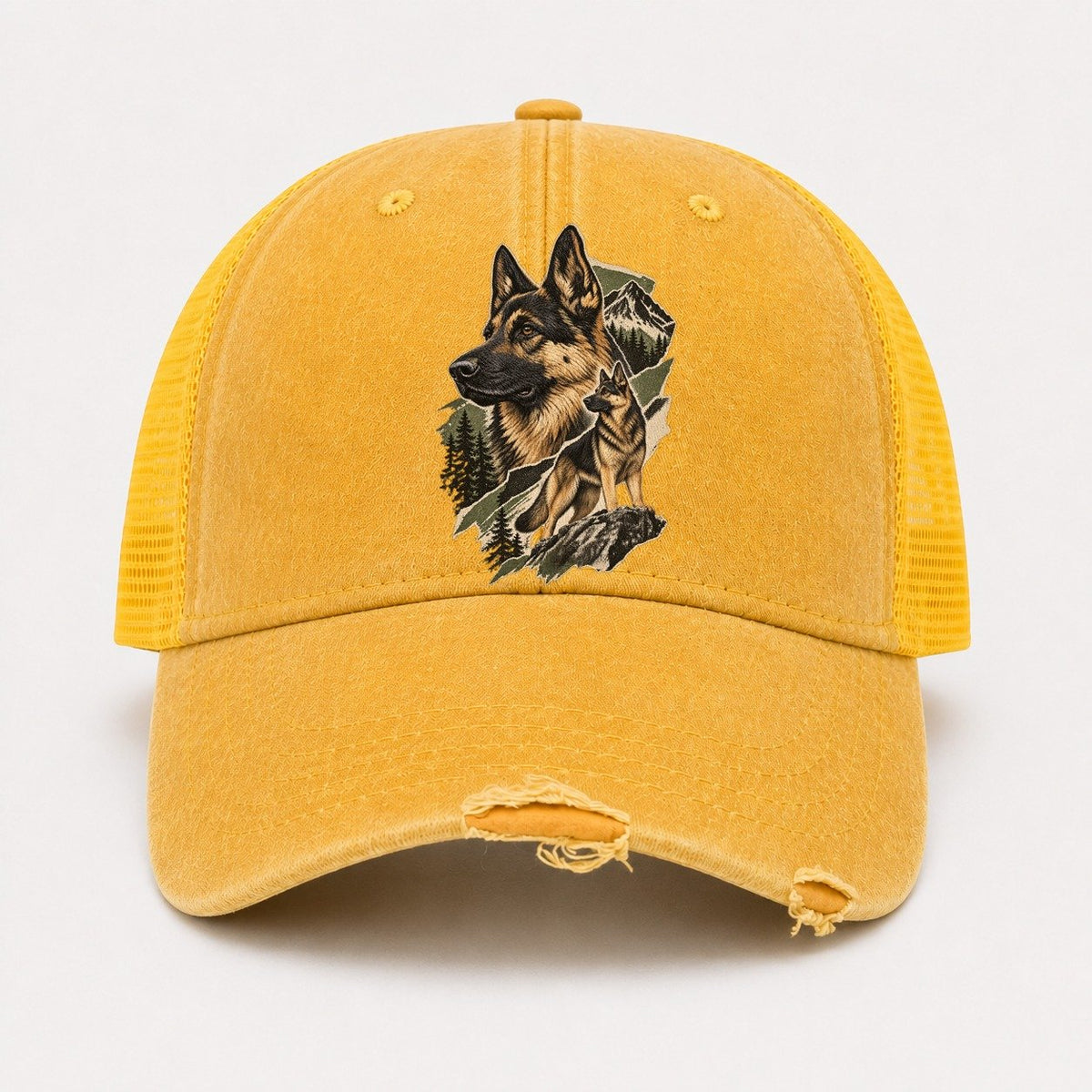 Yellow — front view