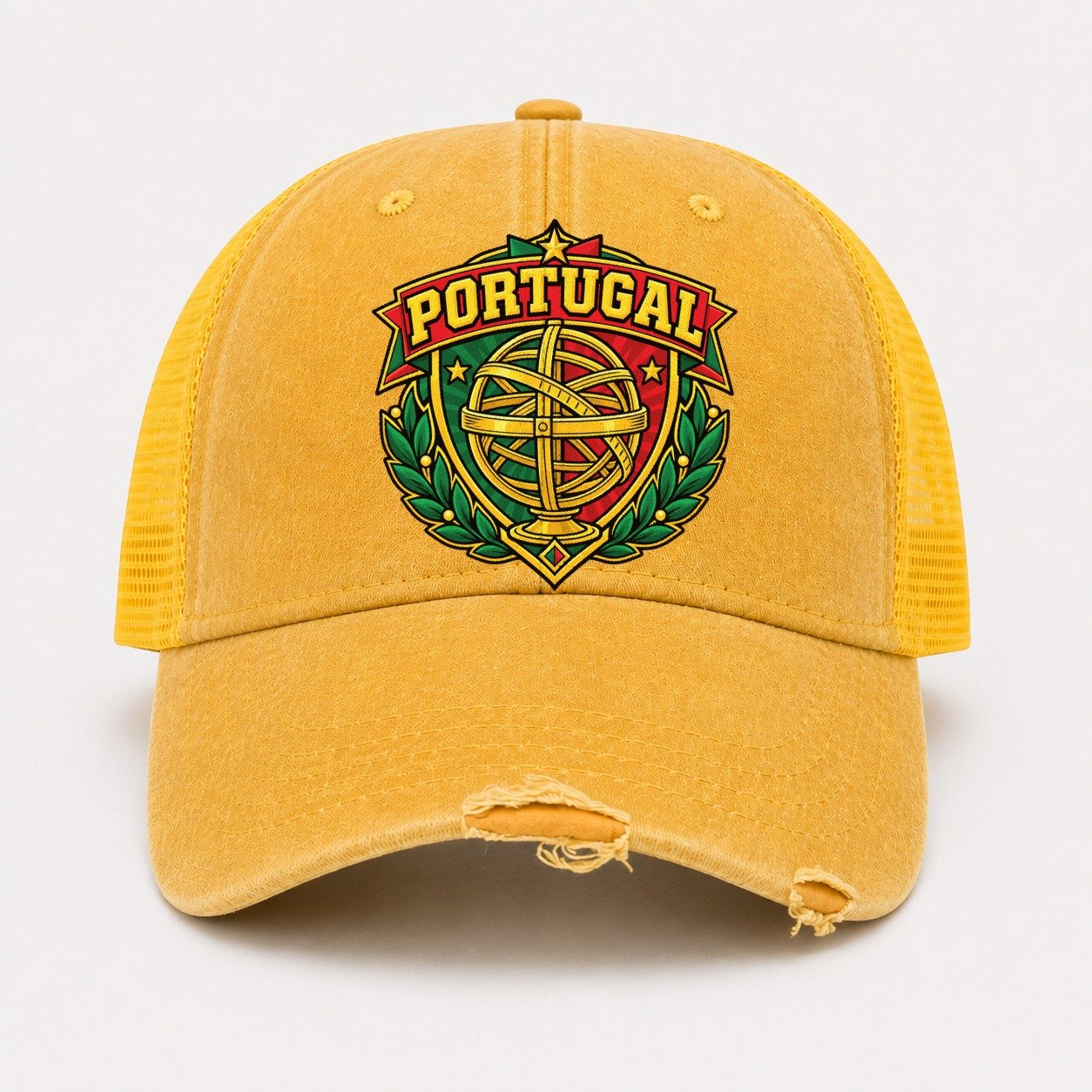 Yellow — front view