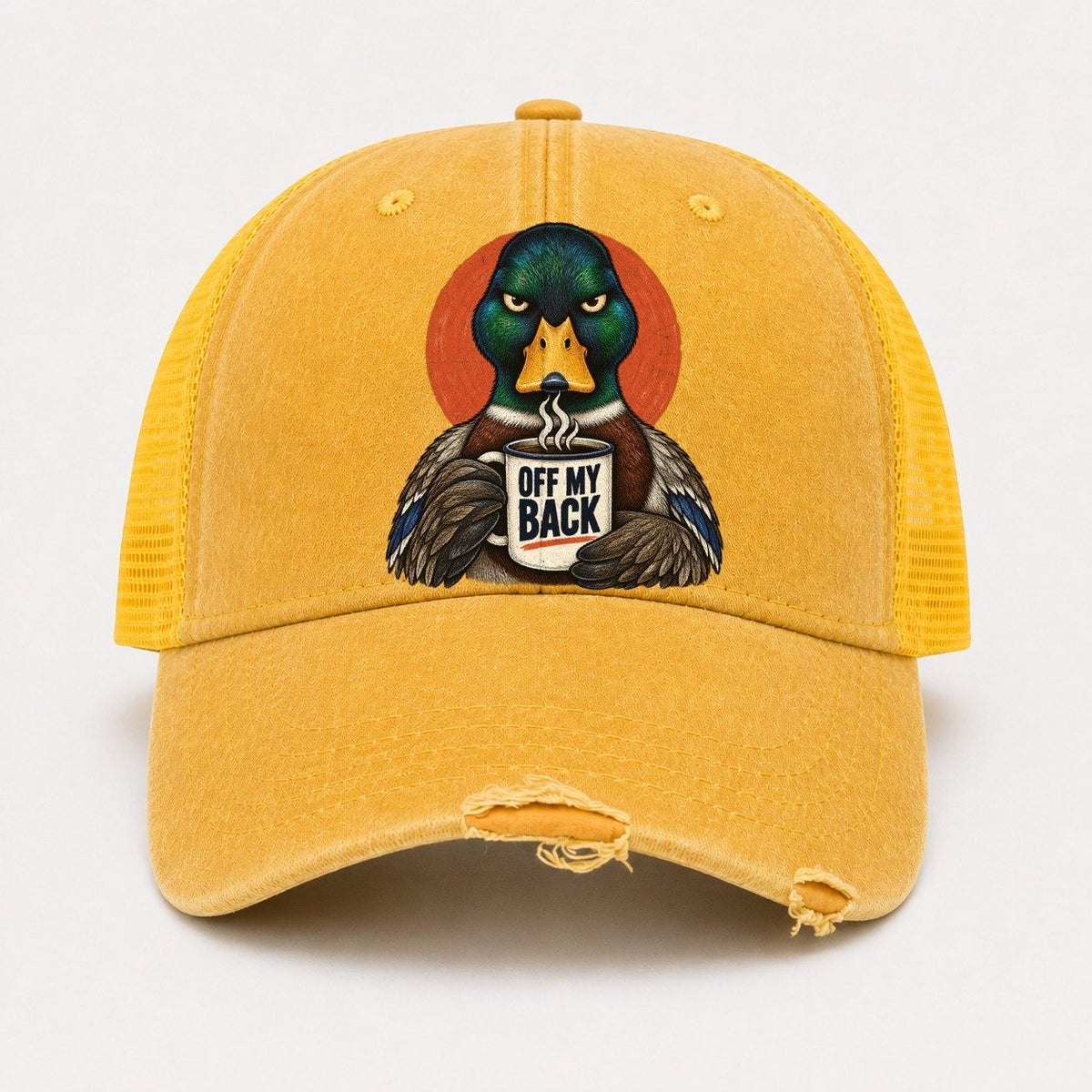 Yellow — front view