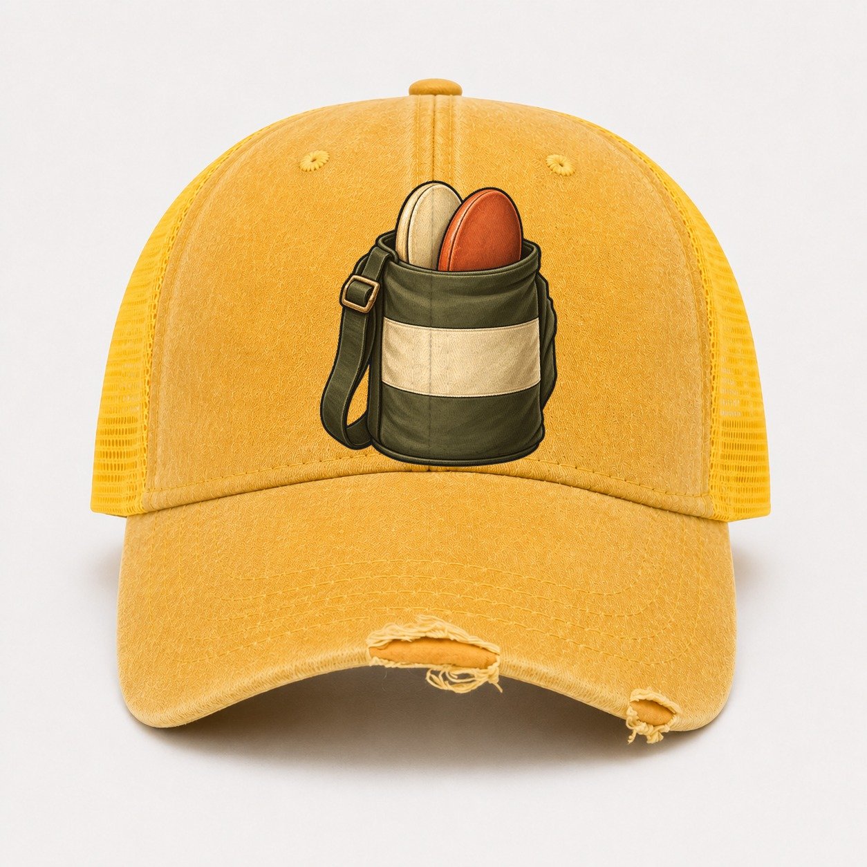 Yellow — front view