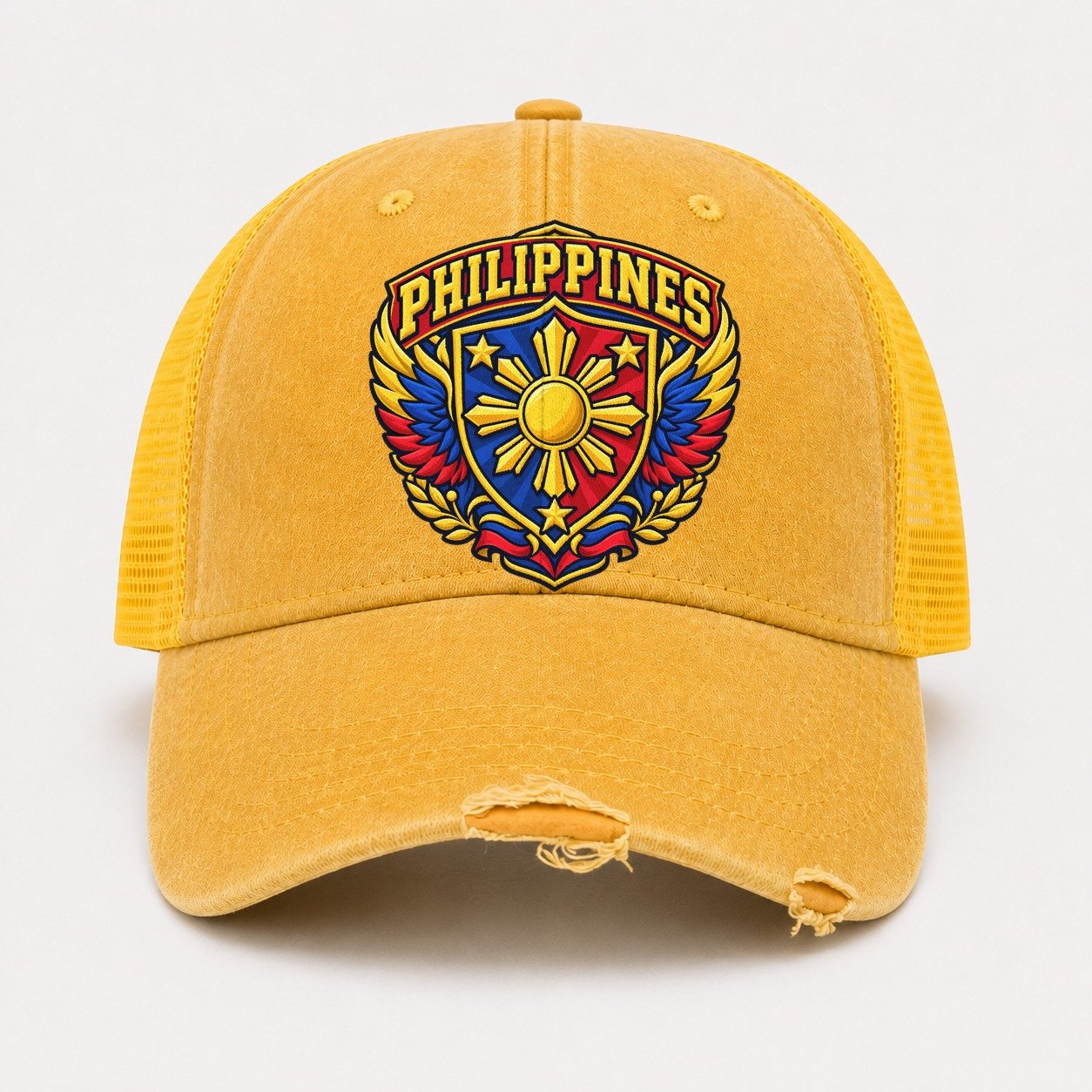 Yellow — front view