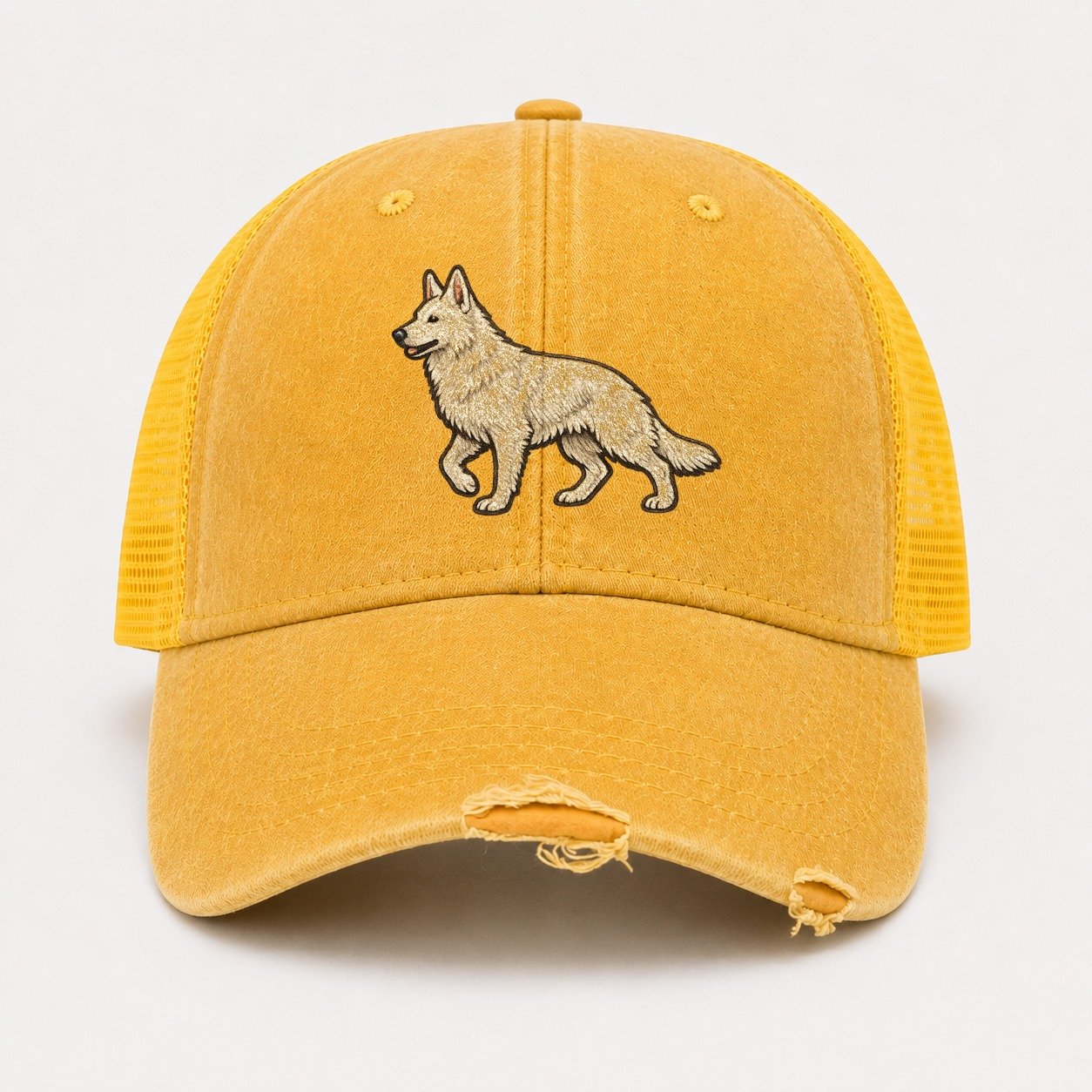 Yellow — front view