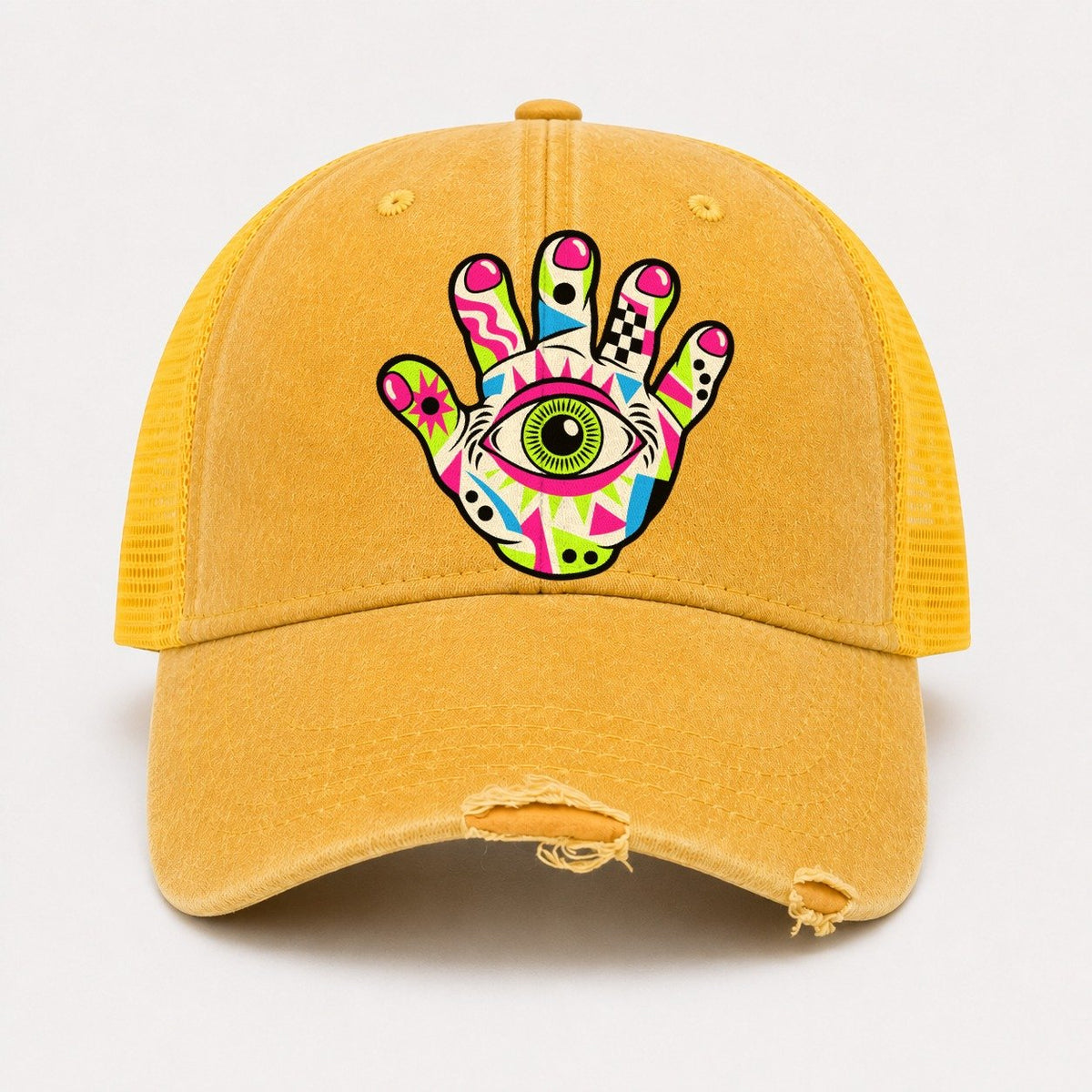 Yellow — front view