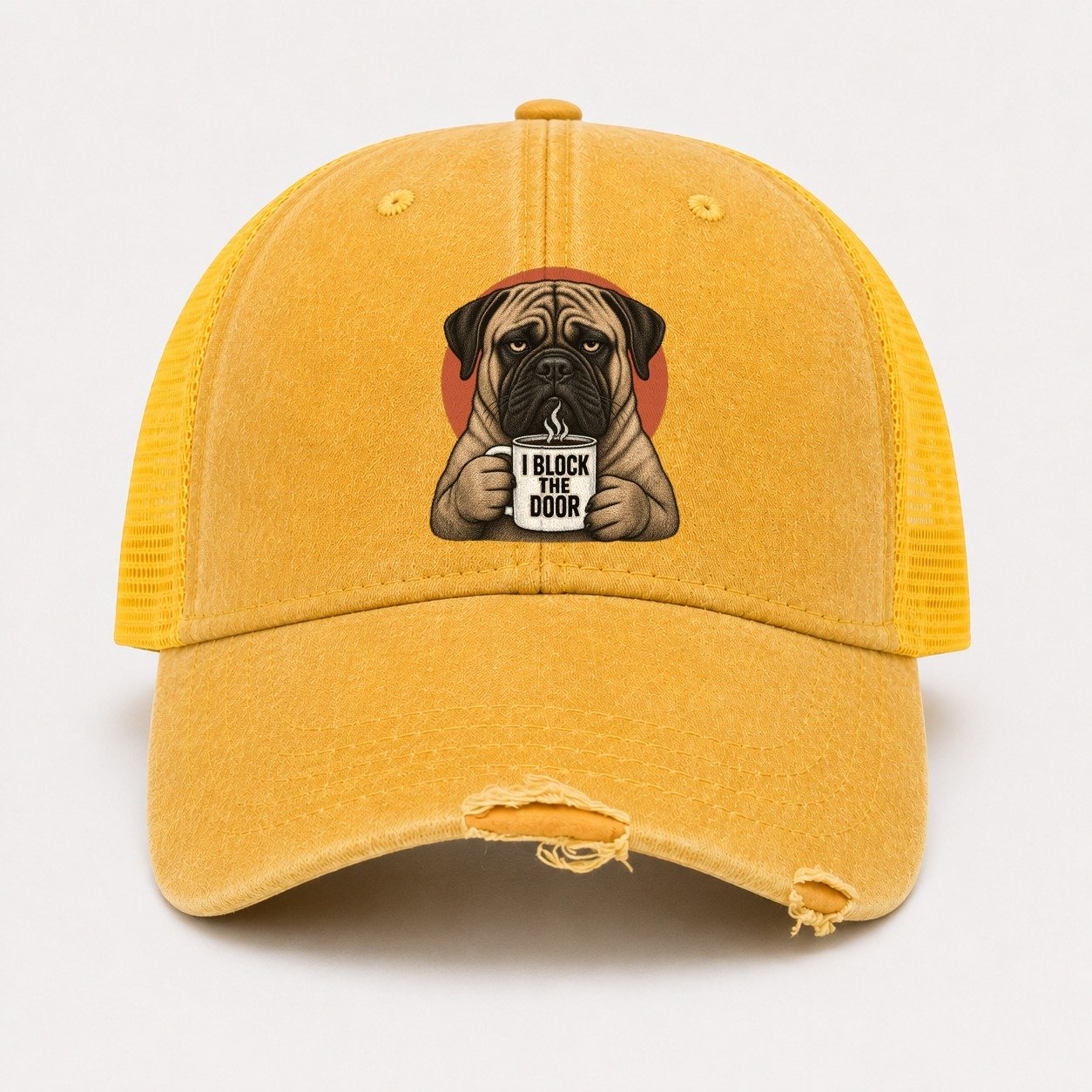 Yellow — front view