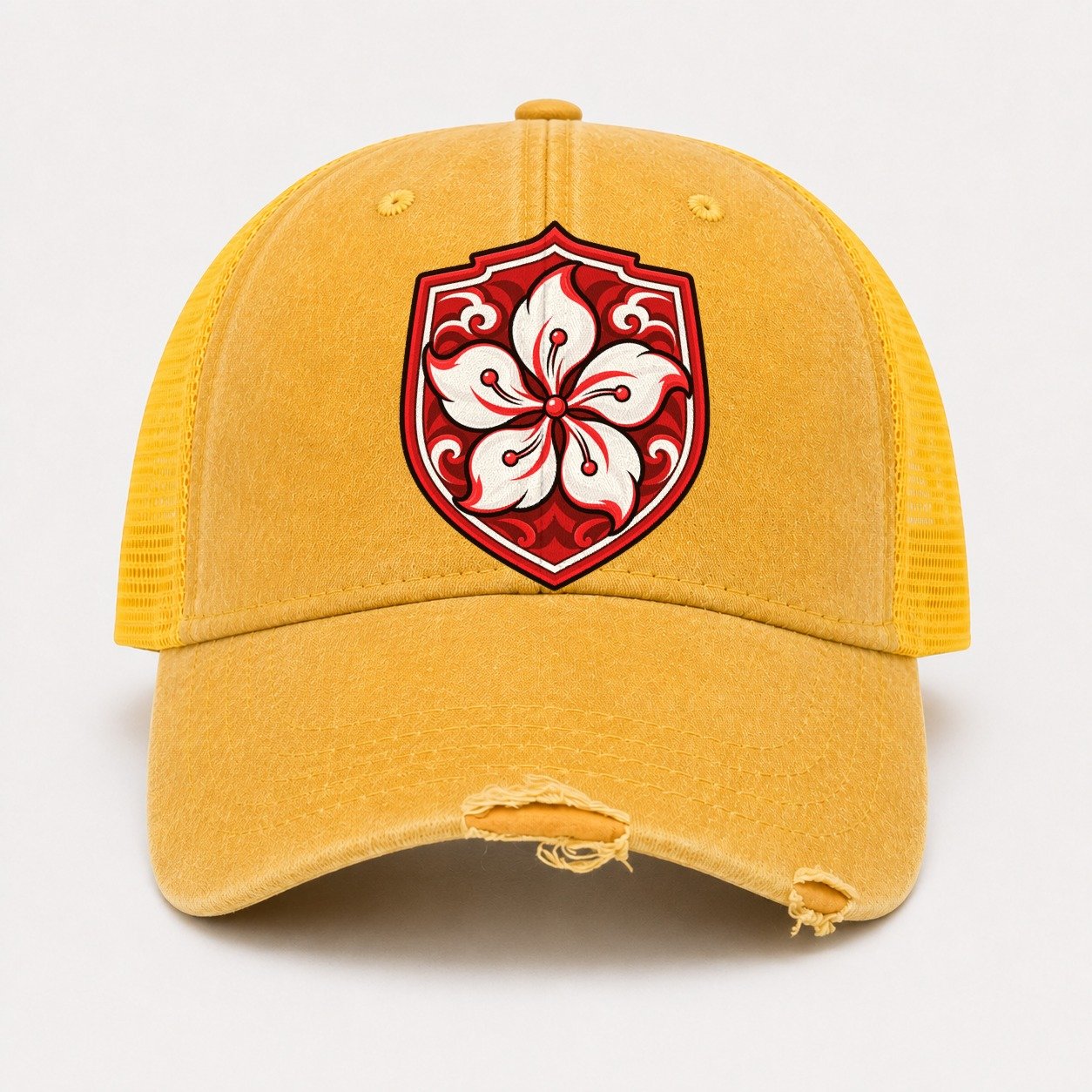 Yellow — front view
