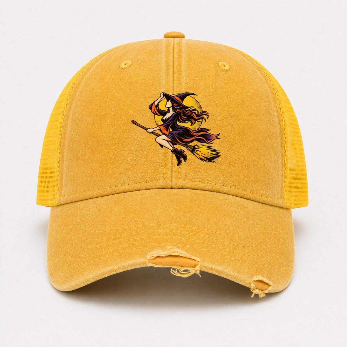 Yellow — front view