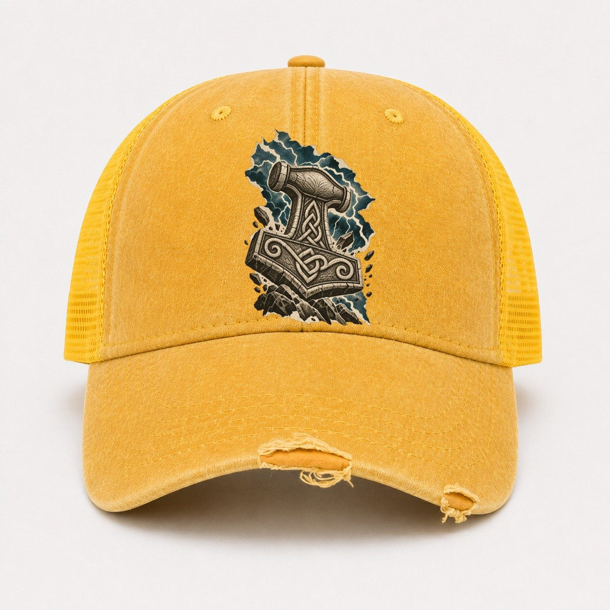 Yellow — front view