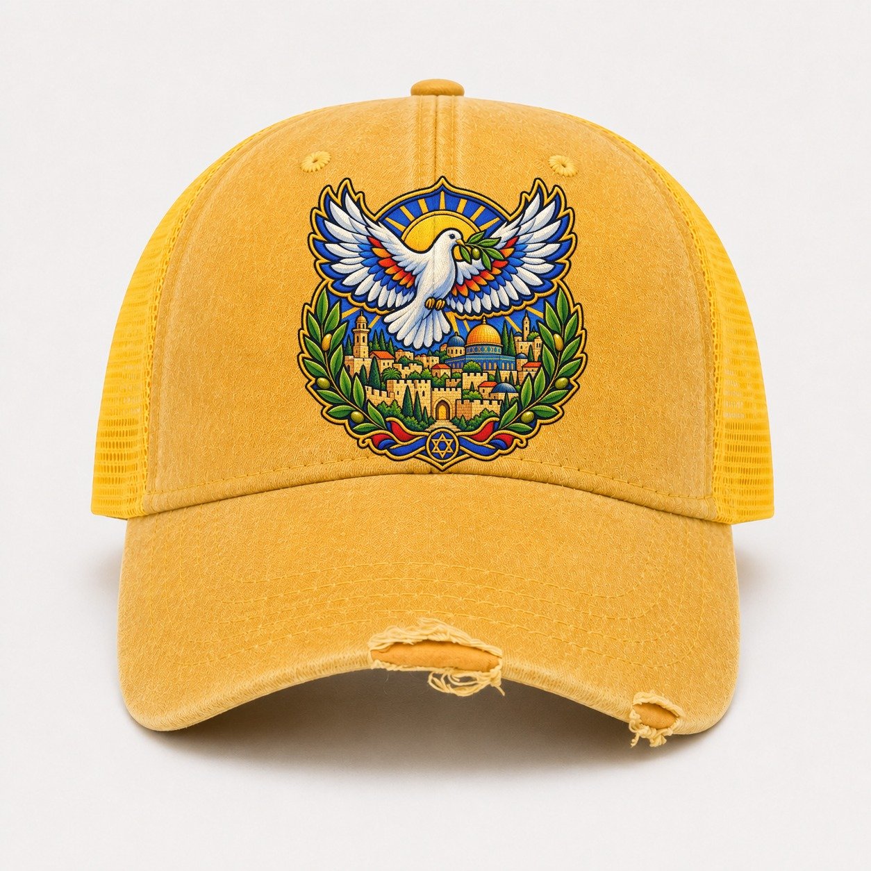 Yellow — front view