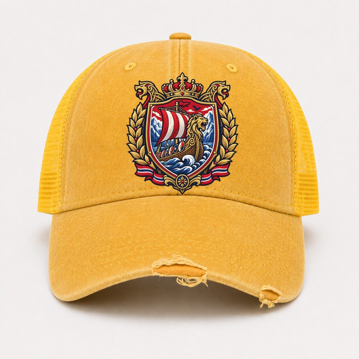 Yellow — front view