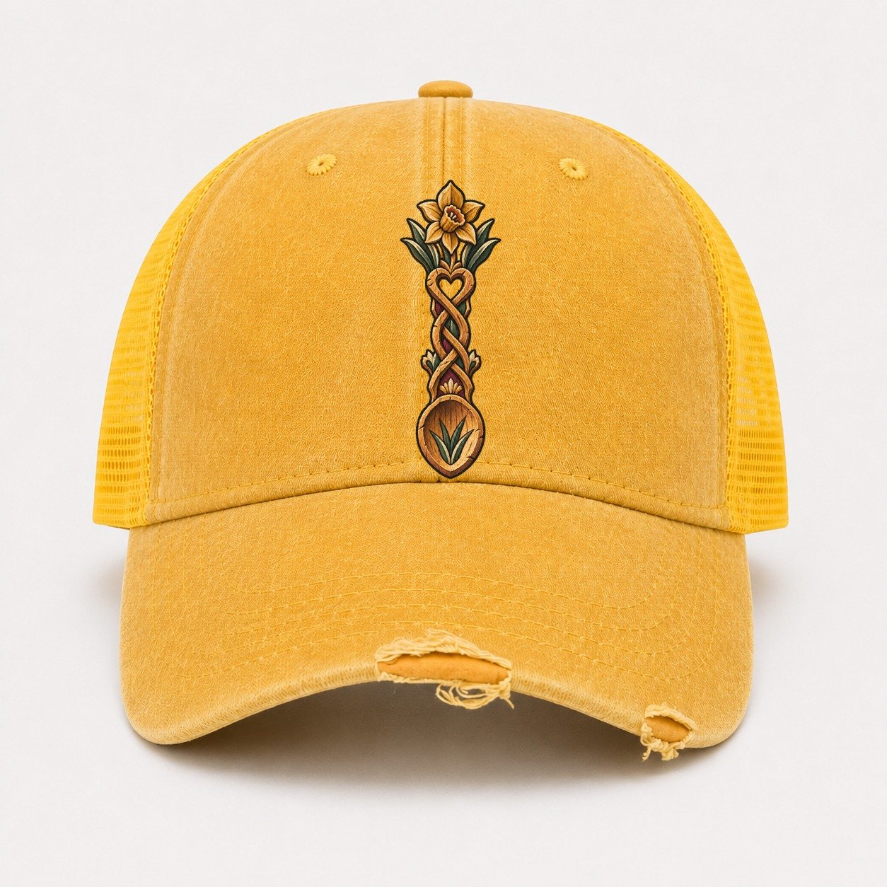 Yellow — front view