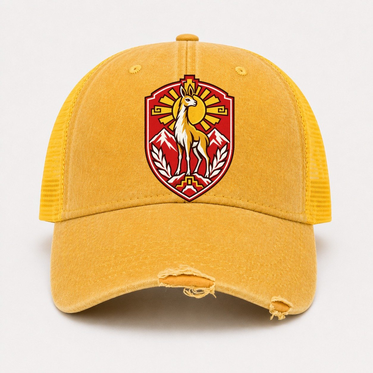 Yellow — front view