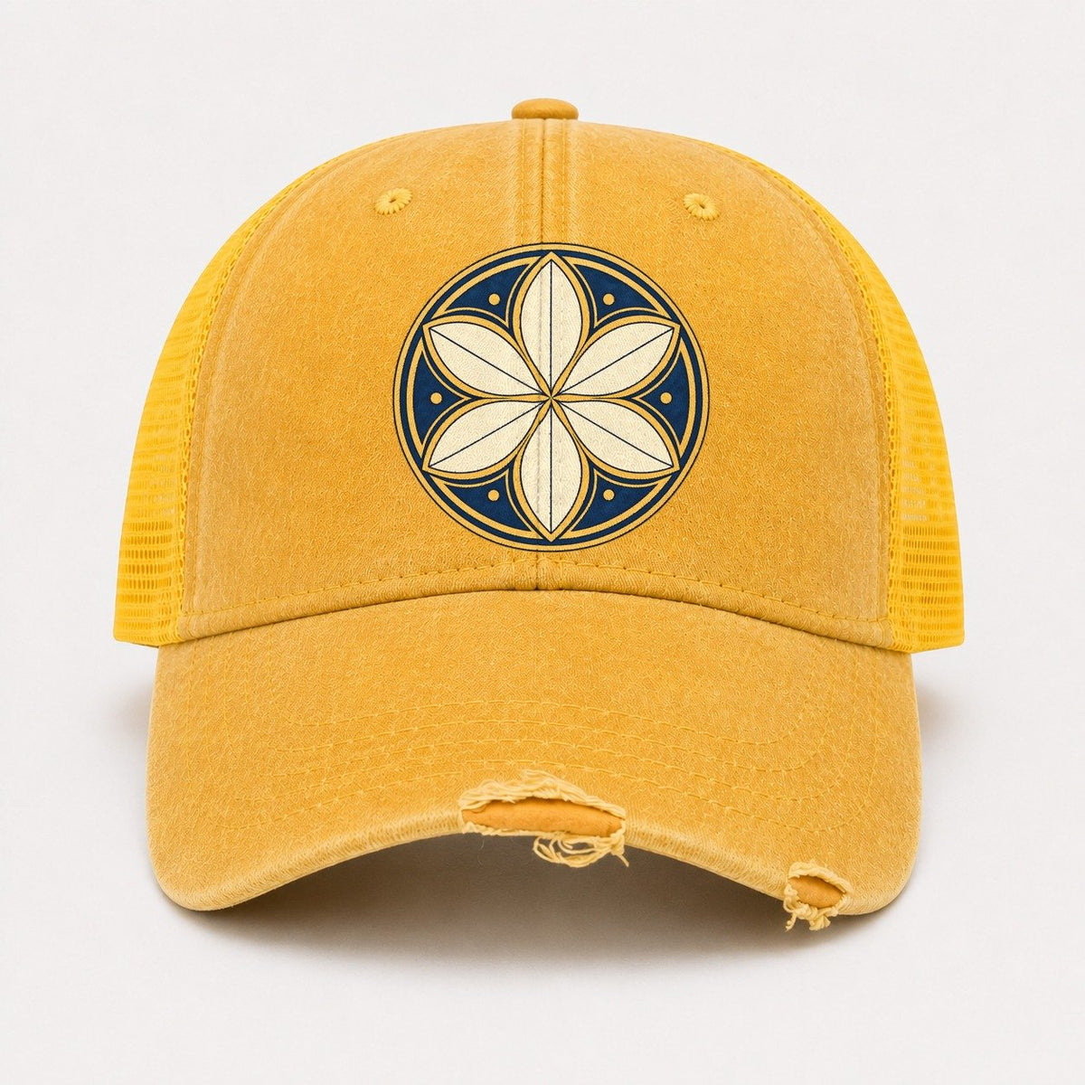 Yellow — front view