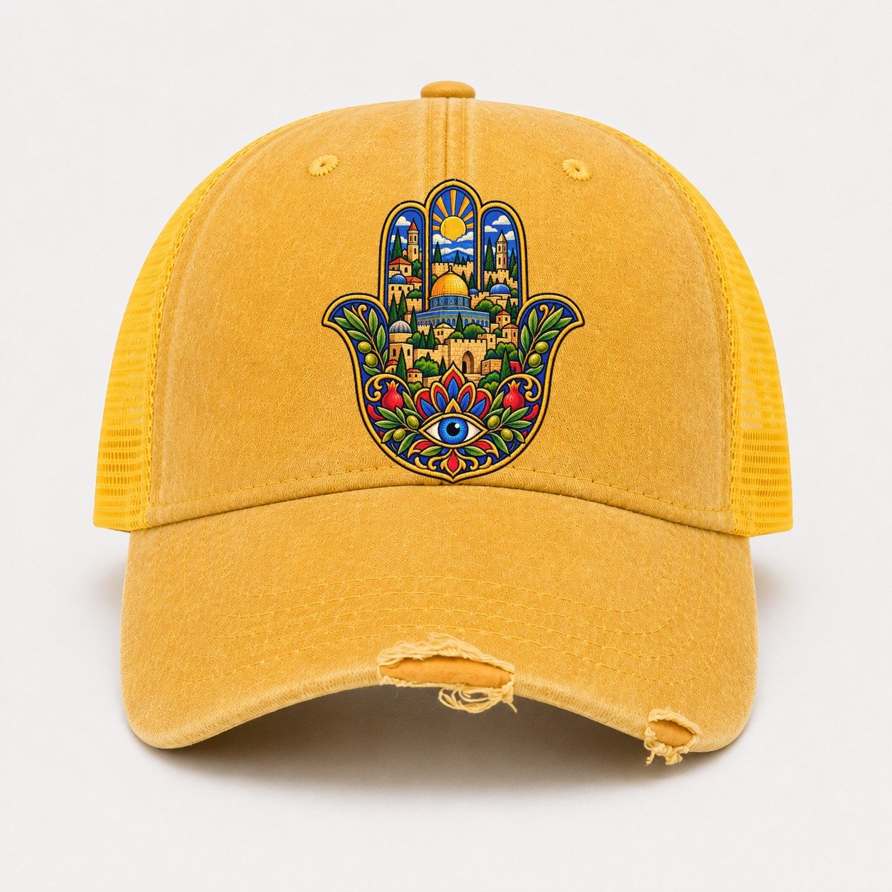 Yellow — front view