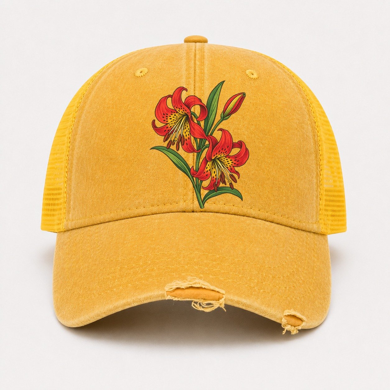 Yellow — front view
