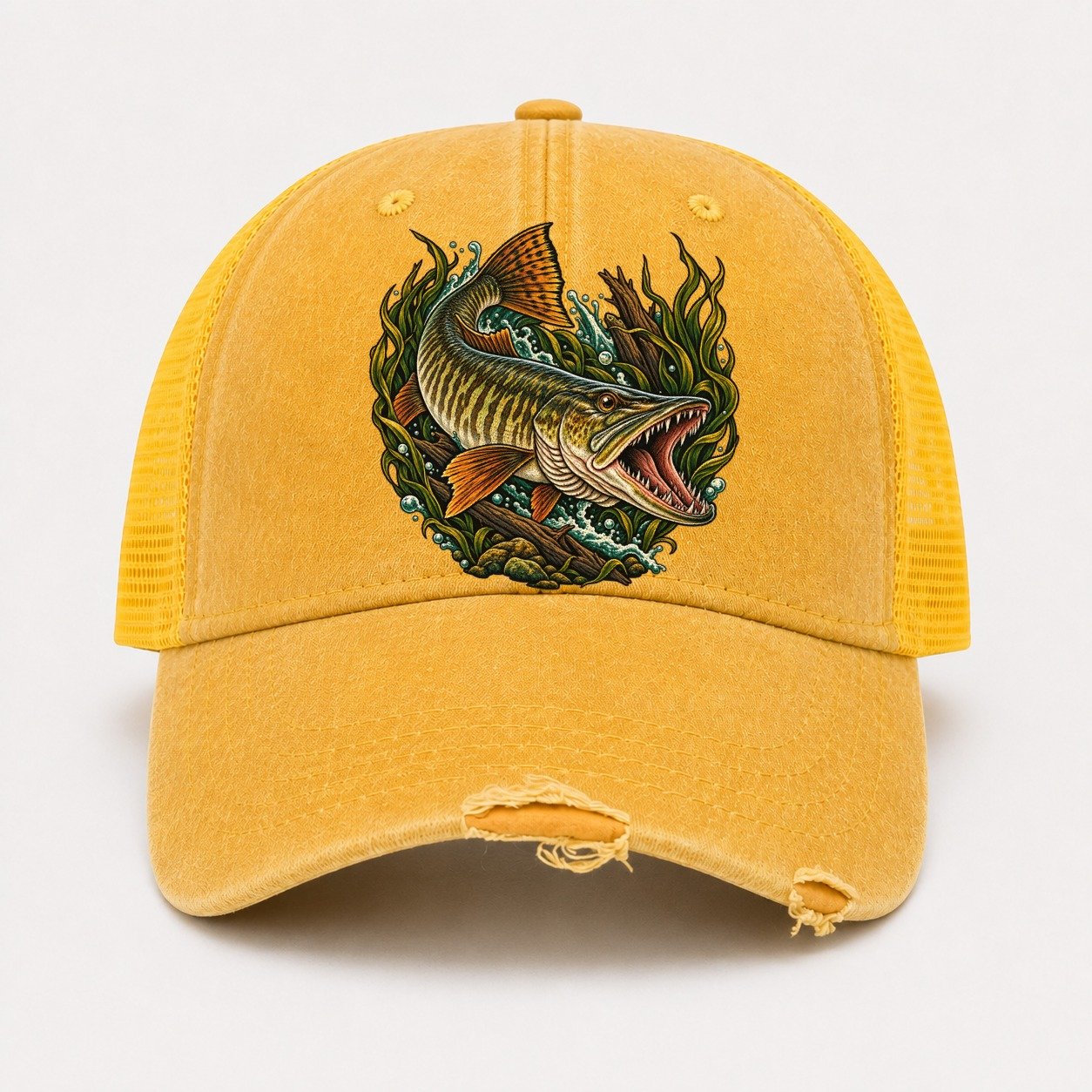 Yellow — front view