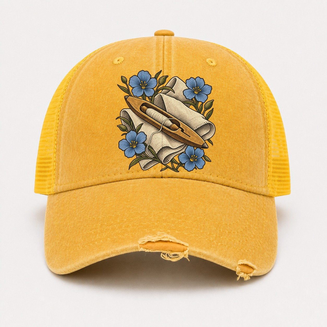 Yellow — front view